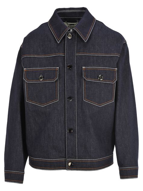 fendi jacket price|fendi denim jacket.